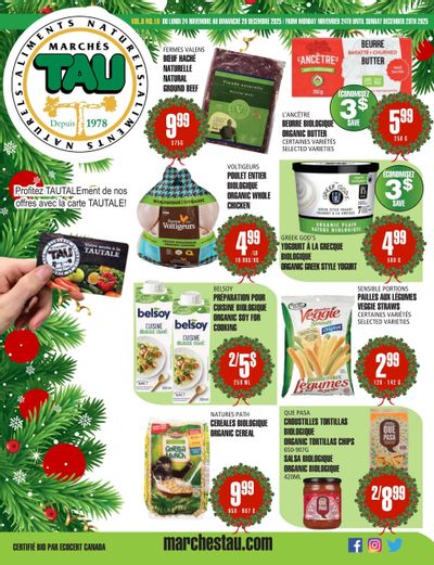 Marches Tau Flyer November 24 to December 28