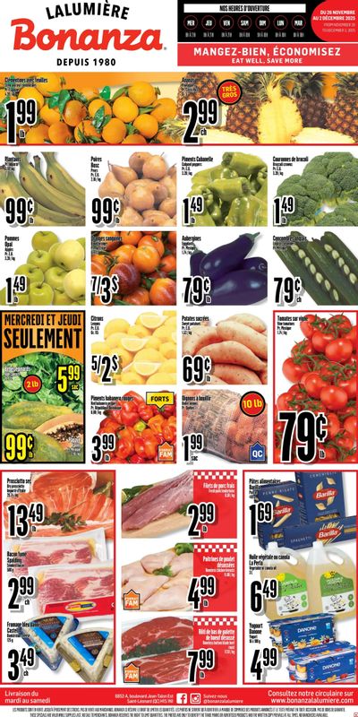 Bonanza Flyer November 26 to December 2