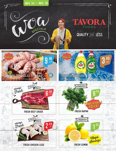 Tavora Foods Flyer November 24 to 30
