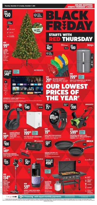Canadian Tire (ON) Black Friday Flyer November 27 to December 7