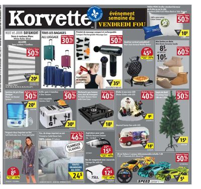 Korvette Flyer November 27 to December 10