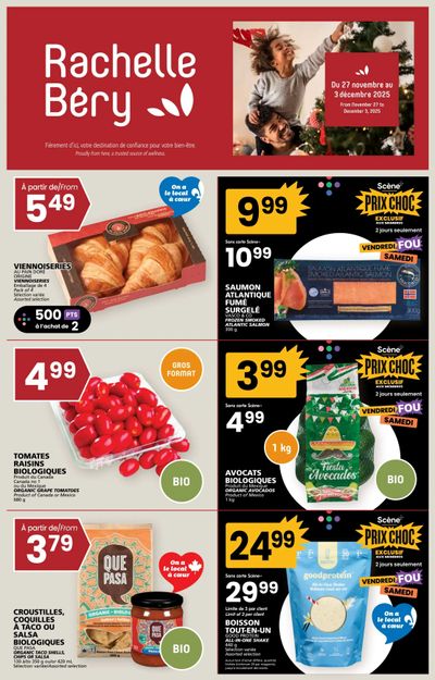 Rachelle Bery Grocery Flyer November 27 to December 3