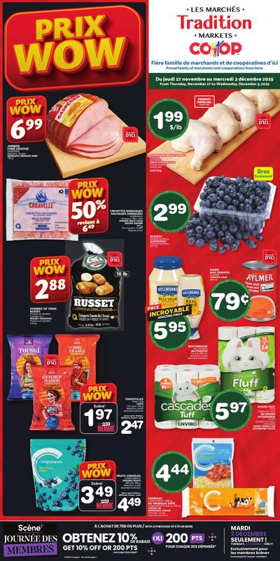 Marche Tradition (NB) Flyer November 27 to December 3