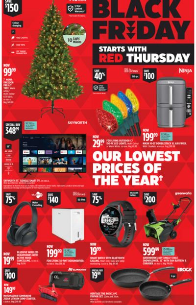 Canadian Tire Black Friday Flyers Deals Sale 2025 *LIVE*