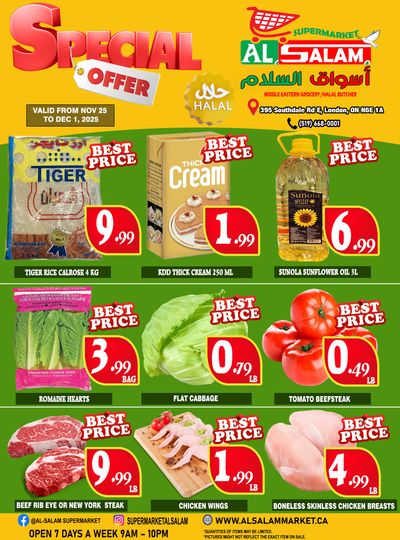 Al-Salam Supermarket Flyer November 25 to December 1