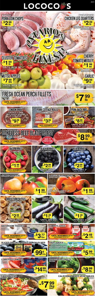 Lococo's Flyer November 26 to 30