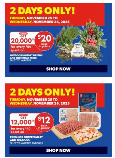 Real Canadian Superstore Ontario Flash PC Optimum  Offers November 25th & 26th