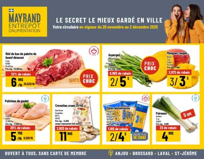 Mayrand Flyer November 26 to December 2