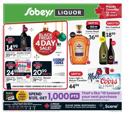 Sobeys (SK) SWCB Flyer November 27 to December 3