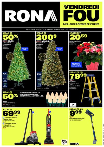 Rona & Rona+ (QC) Flyer November 27 to December 3