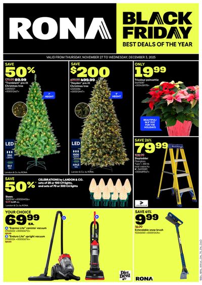 Rona & Rona+ (ON) Flyer November 27 to December 3