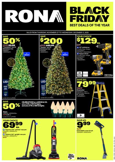 Rona & Rona+ (Atlantic) Flyer November 27 to December 3