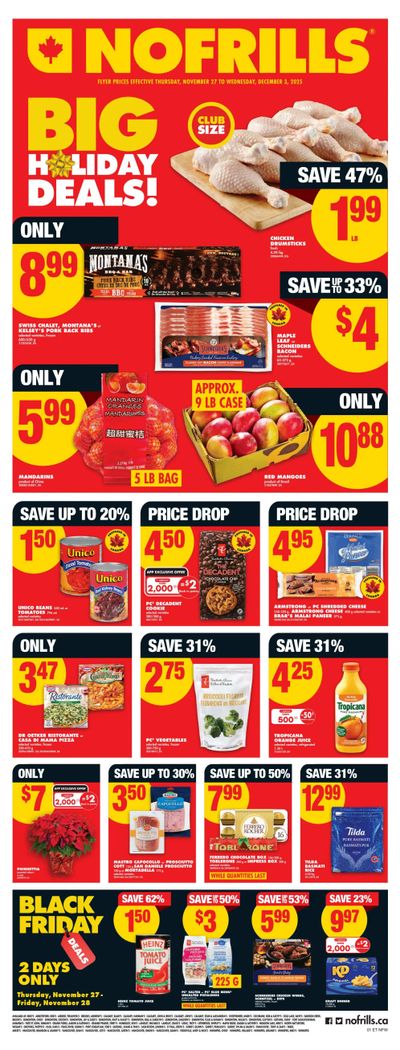 No Frills (West) Flyer November 27 to December 3