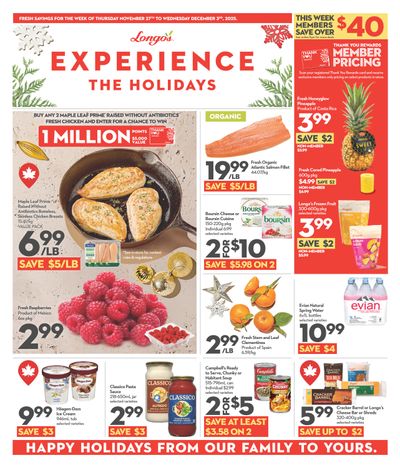 Longo's Flyer November 27 to December 3