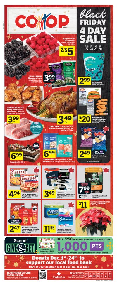 Foodland Co-op Flyer November 27 to December 3