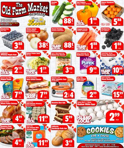 The Old Farm Market (Courtenay) Flyer November 27 to December 3