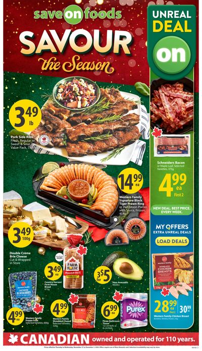 Save On Foods (SK) Flyer November 27 to December 3