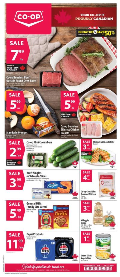 Co-op (West) Food Store Flyer November 27 to December 3