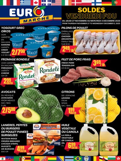Euro Marche Flyer November 27 to December 3