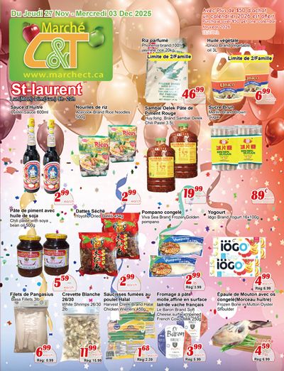 Marche C&T (St. Laurent) Flyer November 27 to December 3
