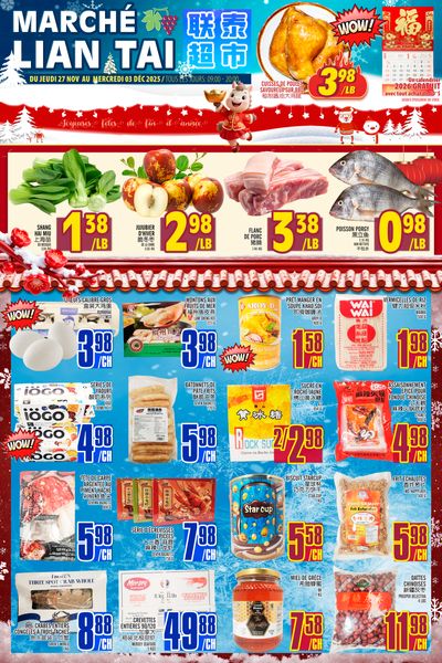 Marche Lian Tai Flyer November 27 to December 3
