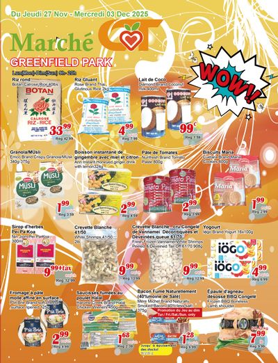 Marche C&T (Greenfield Park) Flyer November 27 to December 3