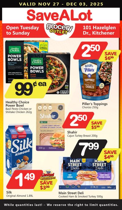 SaveALot Grocery Outlet Flyer November 27 to December 3