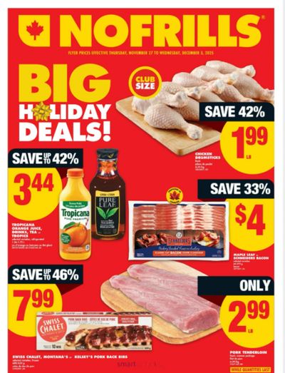 No Frills Ontario Black Friday Deals November 26th – December the 3rd