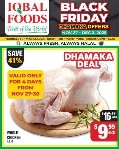 Iqbal Foods Flyer November 27 to December 3
