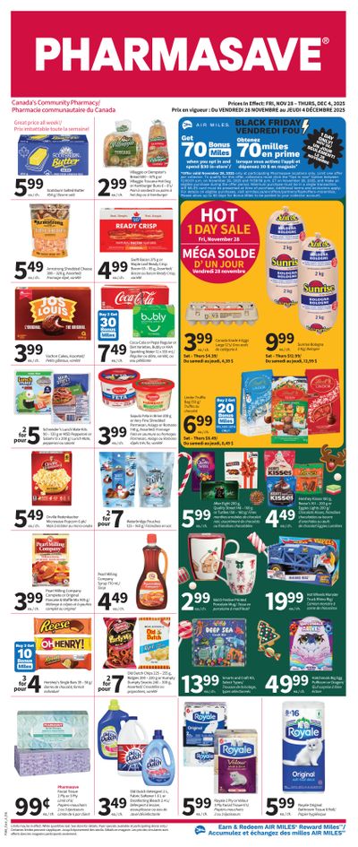 Pharmasave (NB) Flyer November 28 to December 4