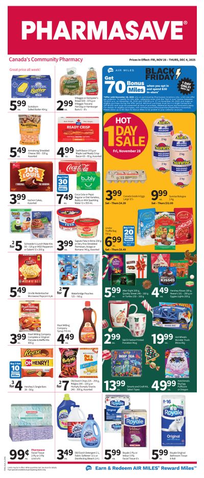 Pharmasave (Atlantic) Flyer November 28 to December 4
