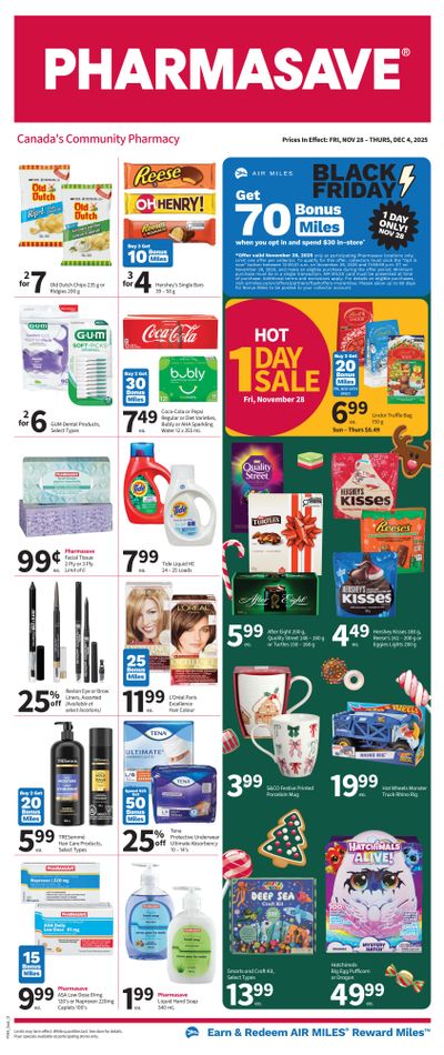 Pharmasave (ON) Flyer November 28 to December 4