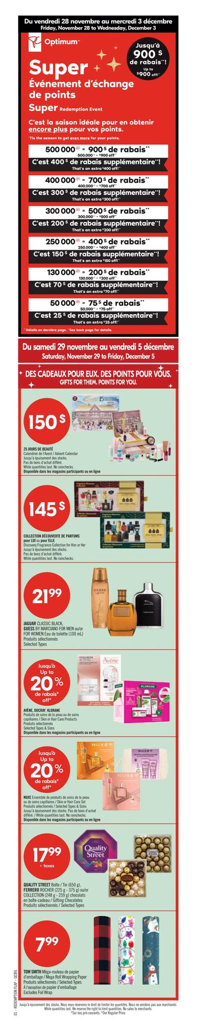 Pharmaprix Flyer November 29 to December 5