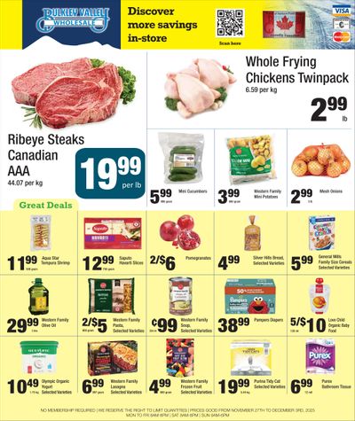 Bulkley Valley Wholesale Flyer November 27 to December 3