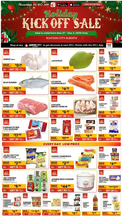 Seafood City Supermarket (AB) Flyer November 27 to December 3