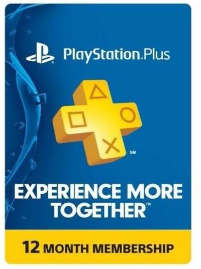 Sony PlayStation Plus 1 Year Membership Subscription Card - NEW! For $38.99 At Ebay Canada