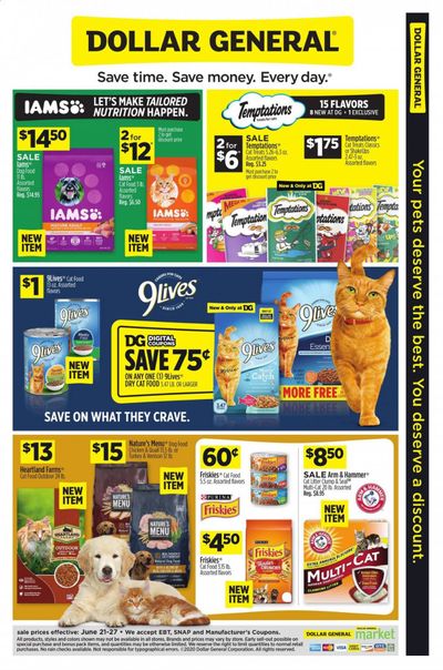 Dollar General Weekly Ad & Flyer June 21 to 27