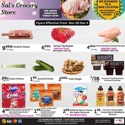 Sal's Grocery Flyer November 28 to December 4
