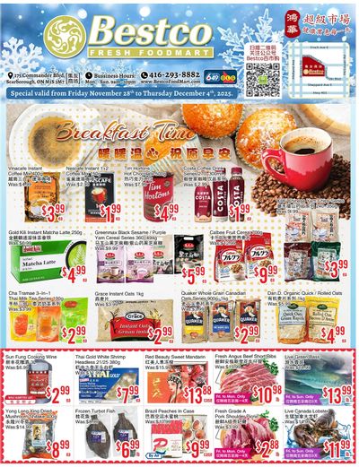 BestCo Food Mart (Scarborough) Flyer November 28 to December 4