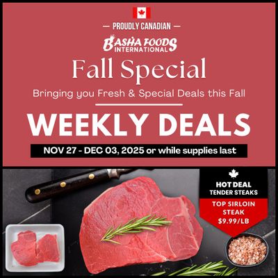 Basha Foods International Flyer November 27 to December 3