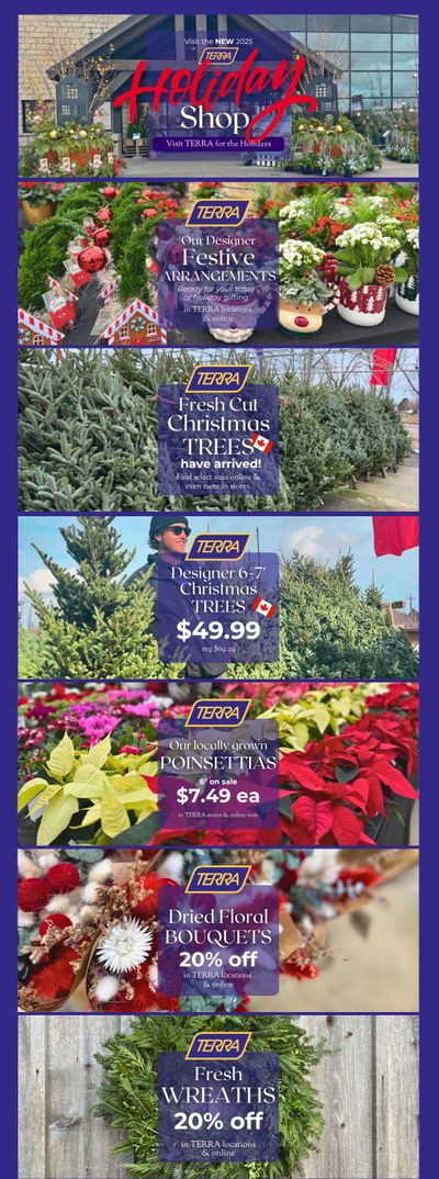 Terra Greenhouses Flyer November 28 to December 4