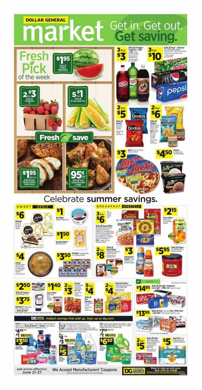 Dollar General Weekly Ad & Flyer June 21 to 27