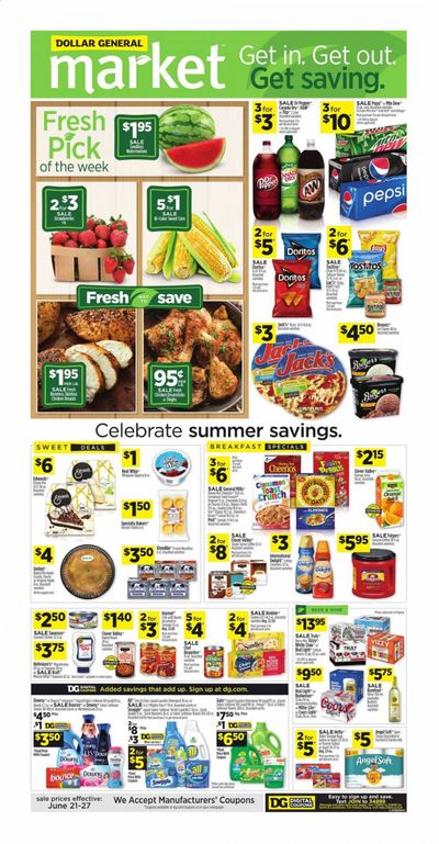 Dollar General Weekly Ad & Flyer June 21 to 27
