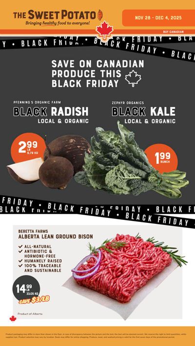 The Sweet Potato Flyer November 28 to December 4