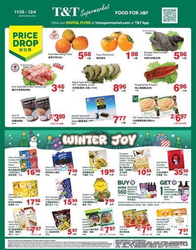T&T Supermarket (AB) Flyer November 28 to December 4