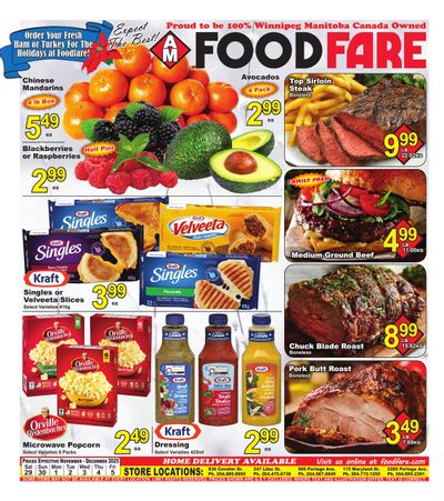 Food Fare Flyer November 29 to December 5