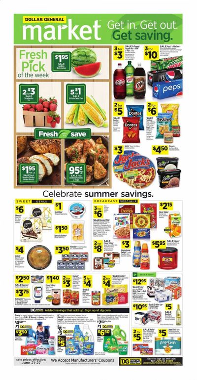 Dollar General Weekly Ad & Flyer June 21 to 27
