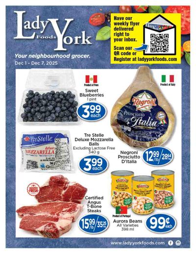 Lady York Foods Flyer December 1 to 7