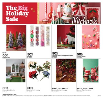 Michael's Flyer December 1 to 4