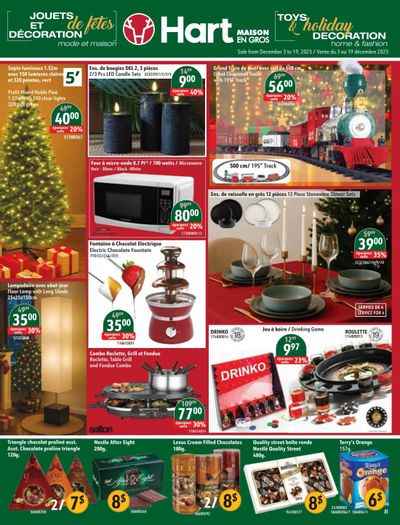 Hart Stores Flyer December 3 to 16